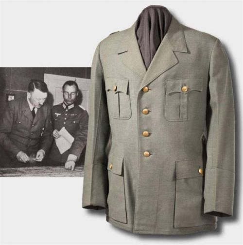 希特勒衣物在德国拍卖 阿根廷男子拍下多数竞品