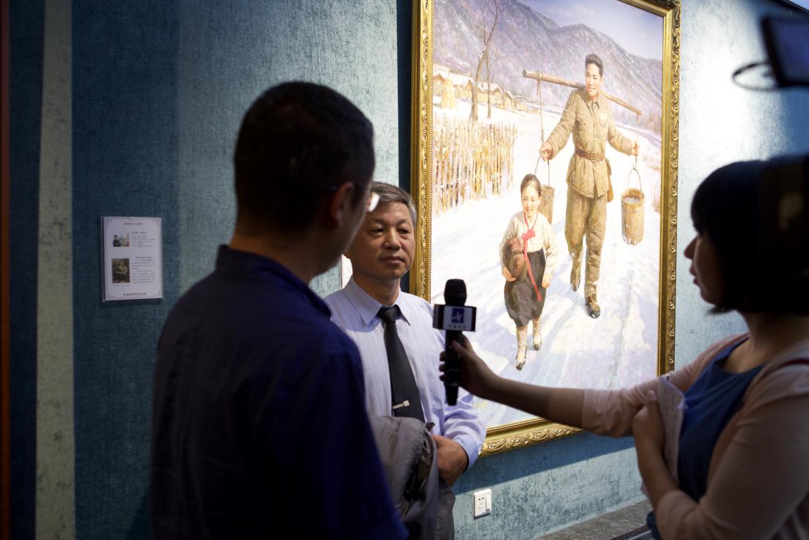 首届朝鲜绘画中国（北京）双年展，朝鲜战争胜利纪念日隆重开幕