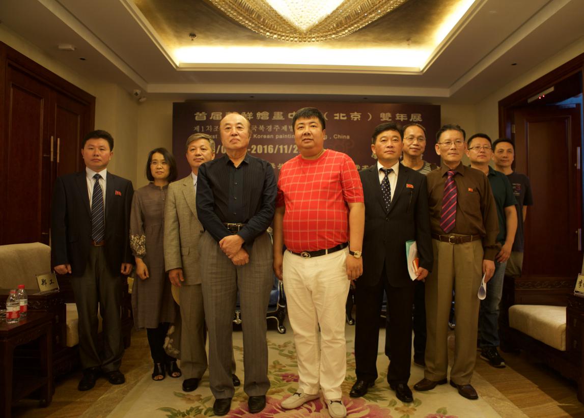 首届朝鲜绘画中国（北京）双年展，朝鲜战争胜利纪念日隆重开幕
