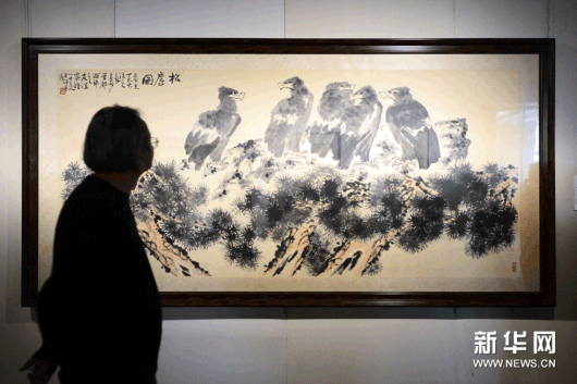 百代风范――中国现代绘画艺术典藏大展在杭开幕