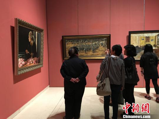 中央美院油画珍品河北展出 呈现中国油画百年历程