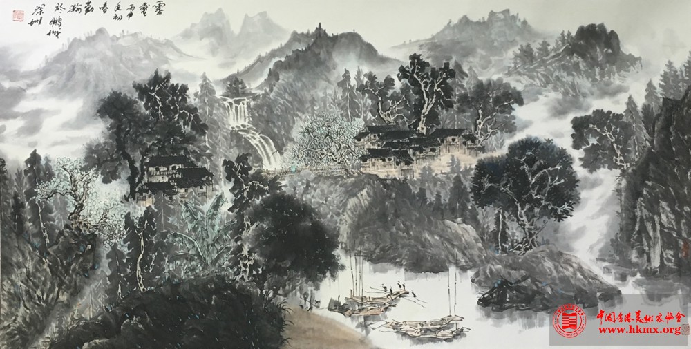 展訊｜中國香港美術家協會“縱情山水”名家畫展