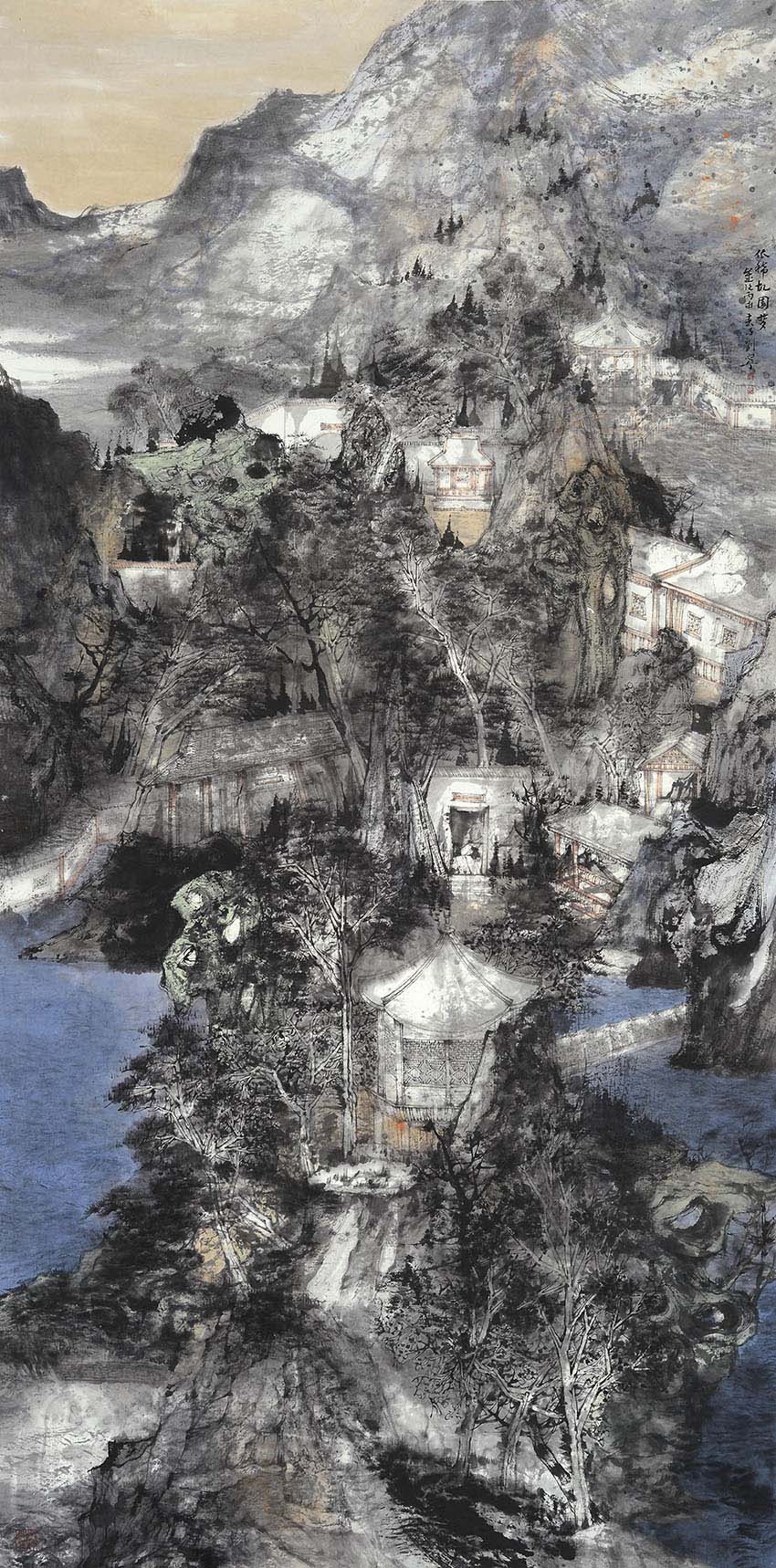 宁静致远-青年画家刘宁山水画展近期将在苏举办