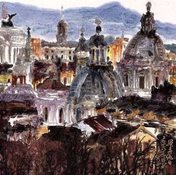 世界观：聂危谷中国画展在佛罗伦萨激情绽放