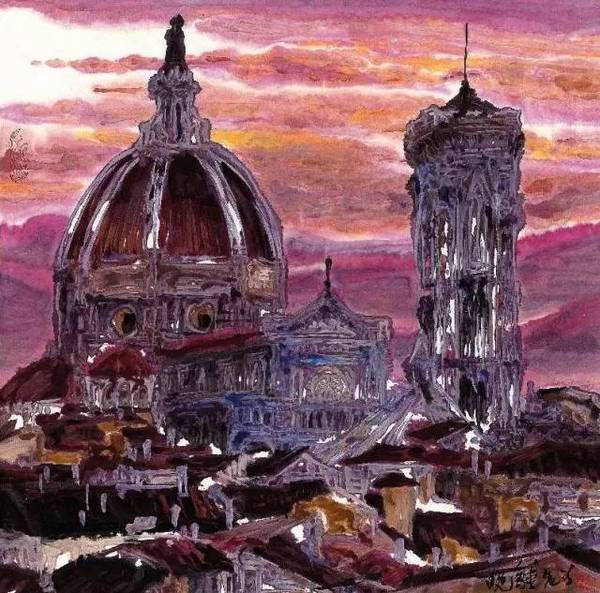 世界观：聂危谷中国画展在佛罗伦萨激情绽放