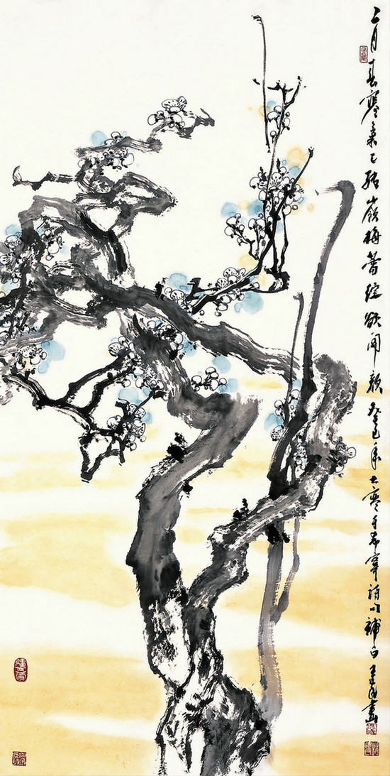 著名花鸟画家赵建民作品在中国政协文史馆展出