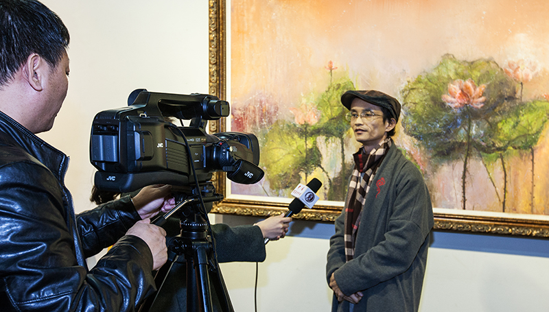 卢鹏油画全国巡展（南宁站）在跨世纪美术馆隆重开幕